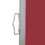 Toldo lateral retráctil rojo 160x600 cm de vidaXL, Sombrillas - Ref: Foro24-48465, Precio: 71,58 €, Descuento: %