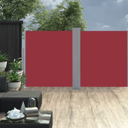 Toldo lateral retráctil rojo 170x600 cm de vidaXL, Sombrillas - Ref: Foro24-48471, Precio: 136,84 €, Descuento: %