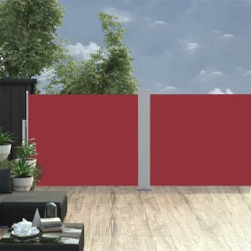 Rote einziehbare Seitenmarkise 140x1000 cm von vidaXL, Sonnenschirme - Ref: Foro24-48489, Preis: 101,99 €, Rabatt: %