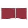 Toldo lateral retráctil rojo 140x1000 cm de vidaXL, Sombrillas - Ref: Foro24-48489, Precio: 101,99 €, Descuento: %