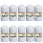 Bolsius Velas 10 unidades blancas 120x58 mm de Bolsius, Velas - Ref: Foro24-428075, Precio: 27,04 €, Descuento: %