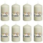 Bolsius Velas 8 unidades marfil 130x68 mm de Bolsius, Velas - Ref: Foro24-428080, Precio: 33,40 €, Descuento: %