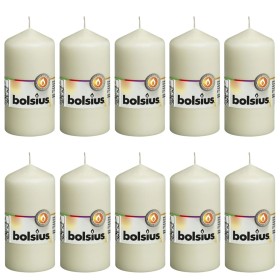 Bolsius Candles 10 units ivory 120x58 mm by Bolsius, Candles - Ref: Foro24-428076, Price: 20,96 €, Discount: %