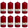 Bolsius Candles 8 units red wine red 150x78 cm by Bolsius, Candles - Ref: Foro24-428086, Price: 50,58 €, Discount: %