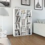 Glossy white chipboard divider/shelf 100x24x140 cm by vidaXL, Room dividers - Ref: Foro24-800447, Price: 76,47 €, Discount: %