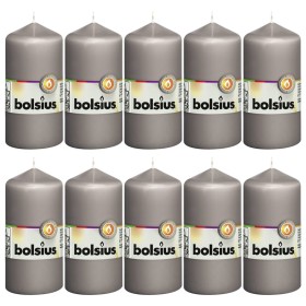 Bolsius Kerzen 10 Einheiten warmgrau 120x58 mm von Bolsius, Kerzen - Ref: Foro24-428077, Preis: 20,96 €, Rabatt: %