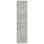 Wardrobe with gray concrete plywood drawers 50x50x200 cm by vidaXL, Wardrobes - Ref: Foro24-800616, Price: 116,32 €, Discount: %