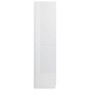 Armario de madera contrachapada blanco brillo 90x52x200 cm de vidaXL, Armarios roperos - Ref: Foro24-800636, Precio: 243,04 €...