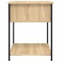 Mesita de noche madera de ingeniería roble Sonoma 44x45x58 cm de vidaXL, Mesitas de noche - Ref: Foro24-825845, Precio: 44,98...