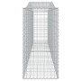 Gabion baskets 5 units arch shape iron 400x50x100/120 cm by vidaXL, Pots and planters - Ref: Foro24-3145959, Price: 817,89 €,...