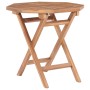 Mesa de jardín plegable madera maciza de teca 45x45x45 cm de vidaXL, Mesas de jardín - Ref: Foro24-48978, Precio: 94,07 €, De...