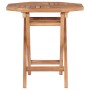 Mesa de jardín plegable madera maciza de teca 45x45x45 cm de vidaXL, Mesas de jardín - Ref: Foro24-48978, Precio: 80,32 €, De...