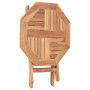 Mesa de jardín plegable madera maciza de teca 45x45x45 cm de vidaXL, Mesas de jardín - Ref: Foro24-48978, Precio: 80,32 €, De...