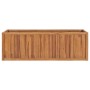 Arriate de madera maciza de teca 150x50x50 cm de vidaXL, Maceteros y jardineras - Ref: Foro24-48973, Precio: 198,99 €, Descue...