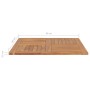 Quadratische Tischoberfläche aus massivem Teakholz 90x90x2,5 cm von vidaXL, Tischplatten - Ref: Foro24-48991, Preis: 126,42 €...