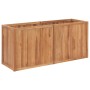 Blumenbeet aus massivem Teakholz, 150 x 50 x 70 cm von vidaXL, Töpfe und Pflanzgefäße - Ref: Foro24-48974, Preis: 207,30 €, R...