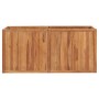 Blumenbeet aus massivem Teakholz, 150 x 50 x 70 cm von vidaXL, Töpfe und Pflanzgefäße - Ref: Foro24-48974, Preis: 207,30 €, R...