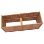 Blumenbeet aus massivem Teakholz, 150 x 50 x 70 cm von vidaXL, Töpfe und Pflanzgefäße - Ref: Foro24-48974, Preis: 207,30 €, R...