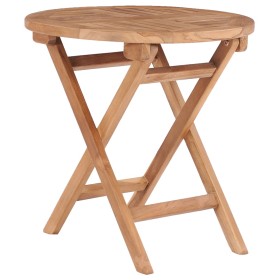 Folding garden table solid teak wood 45 cm by vidaXL, Garden tables - Ref: Foro24-48976, Price: 64,99 €, Discount: %