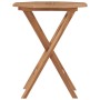 Folding garden table solid teak wood 60x60x75 cm by vidaXL, Garden tables - Ref: Foro24-48995, Price: 100,24 €, Discount: %