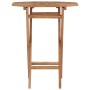 Folding garden table solid teak wood 60x60x75 cm by vidaXL, Garden tables - Ref: Foro24-48995, Price: 100,24 €, Discount: %