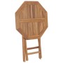 Mesa plegable de jardín madera maciza de teca 60x60x75 cm de vidaXL, Mesas de jardín - Ref: Foro24-48995, Precio: 97,99 €, De...