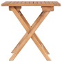 Mesa de jardín plegable madera maciza de teca 45x45x45 cm de vidaXL, Mesas de jardín - Ref: Foro24-48977, Precio: 73,58 €, De...