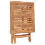 Mesa de jardín plegable madera maciza de teca 45x45x45 cm de vidaXL, Mesas de jardín - Ref: Foro24-48977, Precio: 73,58 €, De...