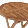 Mesa de jardín plegable madera maciza de teca 60 cm de vidaXL, Mesas de jardín - Ref: Foro24-48993, Precio: 105,84 €, Descuen...