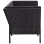 8-piece garden furniture set and black synthetic rattan cushions by vidaXL, Garden sets - Ref: Foro24-48953, Price: 510,73 €,...