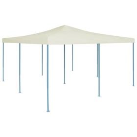 Cream folding gazebo 5x5 m by vidaXL, Tents and gazebos - Ref: Foro24-48904, Price: 206,32 €, Discount: %