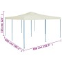 Cream folding gazebo 5x5 m by vidaXL, Tents and gazebos - Ref: Foro24-48904, Price: 206,32 €, Discount: %