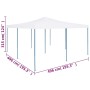 White folding gazebo 5x5 m by vidaXL, Tents and gazebos - Ref: Foro24-48910, Price: 205,93 €, Discount: %