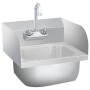 Commercial sink with stainless steel faucet by vidaXL, Sinks - Ref: Foro24-51115, Price: 159,87 €, Discount: %