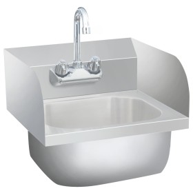 Commercial sink with stainless steel faucet by vidaXL, Sinks - Ref: Foro24-51115, Price: 145,77 €, Discount: %