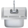 Commercial sink with stainless steel faucet by vidaXL, Sinks - Ref: Foro24-51115, Price: 159,87 €, Discount: %