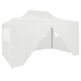 Carpa plegable para celebraciones con 4 paredes blanco 3x4,5 m de vidaXL, Carpas y cenadores - Ref: Foro24-48870, Precio: 190...