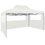 Folding tent for celebrations with 4 white walls 3x4.5 m by vidaXL, Tents and gazebos - Ref: Foro24-48870, Price: 202,53 €, D...