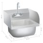 Commercial sink with stainless steel faucet by vidaXL, Sinks - Ref: Foro24-51115, Price: 159,87 €, Discount: %