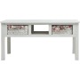 White wooden coffee table 99.5x60x48 cm by vidaXL, Coffee table - Ref: Foro24-287845, Price: 133,97 €, Discount: %