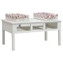 White wooden coffee table 99.5x60x48 cm by vidaXL, Coffee table - Ref: Foro24-287845, Price: 133,97 €, Discount: %