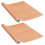 Selbstklebende Platten für Möbel, PVC, japanische Eiche, 500 x 90 cm von vidaXL, Fensterfolien - Ref: Foro24-146118, Preis: 1...