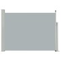 Toldo lateral retráctil de jardín gris 100x500 cm de vidaXL, Sombrillas - Ref: Foro24-48386, Precio: 74,35 €, Descuento: %