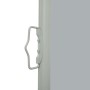 Gray retractable garden side awning 100x500 cm by vidaXL, Umbrellas - Ref: Foro24-48386, Price: 74,99 €, Discount: %