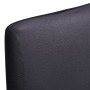 Funda para silla elástica recta 4 unidades gris antracita de vidaXL, Fundas - Ref: Foro24-131425, Precio: 17,69 €, Descuento: %