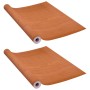 Láminas autoadhesivas para muebles PVC roble claro 500x90 cm de vidaXL, Láminas para ventana - Ref: Foro24-146119, Precio: 15...