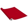 Red PVC furniture self-adhesive sheets 500x90 cm by vidaXL, window films - Ref: Foro24-146124, Price: 14,81 €, Discount: %