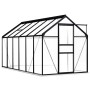 Greenhouse with anthracite gray aluminum structure 7.03 m² by vidaXL, Greenhouses - Ref: Foro24-48218, Price: 401,95 €, Disco...