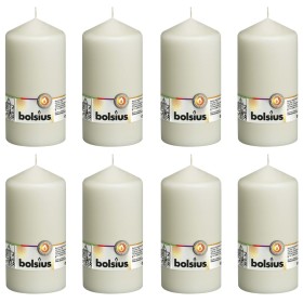 Bolsius Candles 8 units ivory 150x78 mm by Bolsius, Candles - Ref: Foro24-428084, Price: 35,11 €, Discount: %