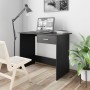 Black particleboard desk 100x50x76 cm by vidaXL, Desks - Ref: Foro24-800550, Price: 68,38 €, Discount: %